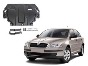 Protezioni di motore e cambio Skoda  Octavia А5 si adatta a tutti i motori 2008-2013