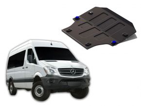 Coperchio motore in acciaio per MERCEDES BENZ SPRINTER 2WD 311CDI; 2WD 315CDI; 2WD 515CDI (solo per il motore specificato!) 2013-