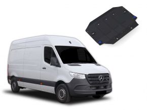 Coperchio motore in acciaio per MERCEDES BENZ SPRINTER 4WD 3,0TD (solo per il motore specificato!) 2009-