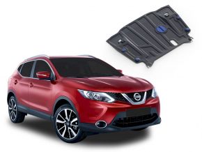 Protezioni di motore e cambio Nissan Qashqai CVT 2,0; 1,2; 1,6D 2014-2019