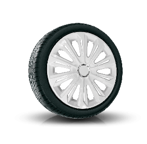 COPRICERCHI PER VOLKSWAGEN 14", STRONG BIANCO LACCATO 4 pz