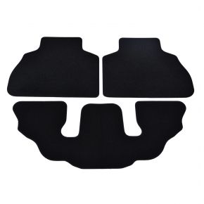 Tappetini auto in velluto su misura per BMW X7 2019- (7 posti) (5 pezzi)
