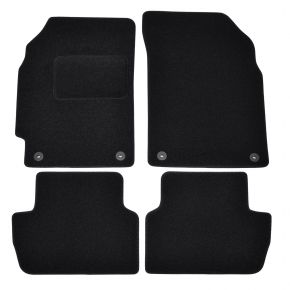 Tappetini auto in velluto su misura per Chevrolet Spark 2009-2015 (4 pezzi)
