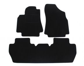 Tappetini auto in velluto su misura per Citroen Berlingo II 2008-2014 (3 pezzi)