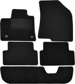 Tappetini auto in velluto su misura per Dacia Jogger 2022- (7 posti) (5 pezzi)