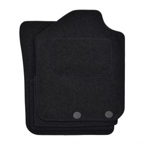 Tappetini auto in velluto su misura per Dacia Spring 2021- (4 pezzi)