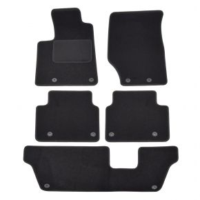 Tappetini auto in velluto su misura per Jeep Grand Cherokee 2022- (7 posti) (5 pezzi)