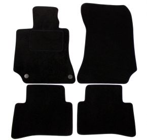 Tappetini auto in velluto su misura per Mercedes E-Class W212 2009-2016 (4 pezzi)