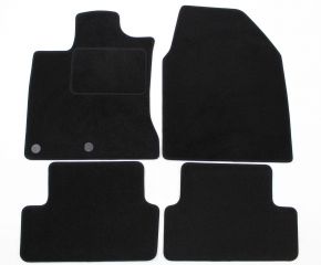 Tappetini auto in velluto su misura per Nissan Qashqai 2007-2013 (4 pezzi)