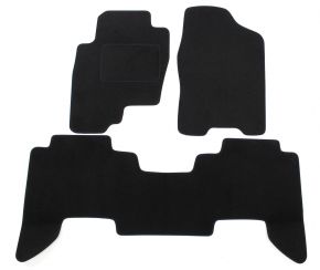 Tappetini auto in velluto su misura per Nissan Pathfinder 2005-2012 (3 pezzi)
