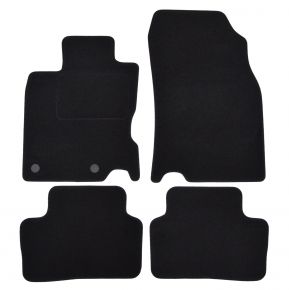 Tappetini auto in velluto su misura per Nissan Qashqai 2014-2018 (4 pezzi)
