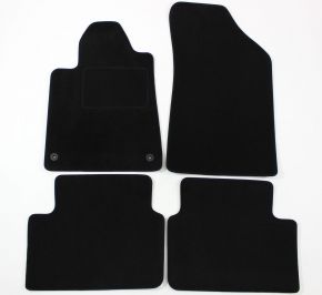 Tappetini auto in velluto su misura per Peugeot 407 2004-2011 (4 pezzi)