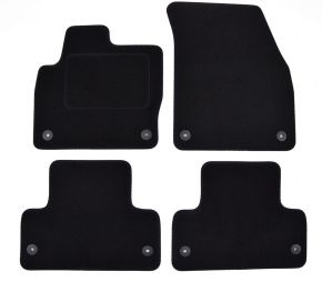 Tappetini auto in velluto su misura per Land Rover Range Rover Evoque 2011-2018 (4 pezzi)