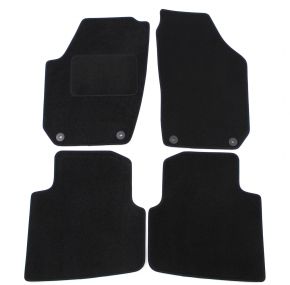 Tappetini auto in velluto su misura per Skoda Roomster 2006-2015 (4 pezzi)