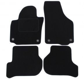 Tappetini auto in velluto su misura per Skoda Yeti 2007-2015 (4 pezzi)