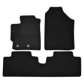 Tappetini auto in velluto su misura per Toyota Yaris 2011-2019 (3 pezzi)