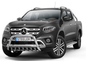 Rollbar Frontali Steeler per MERCEDES X-CLASS 2017- Modello G