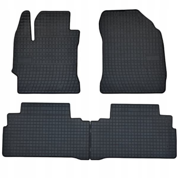 Set Di 2 Tappetini Anteriori In Velluto Per Ford B-Max – Su Misura, Con Rinforzo Antiusura E Antiscivolo, Colore Nero