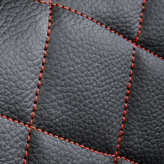Coprisedili per Camion Nero Con Rosso per Renault T-Range