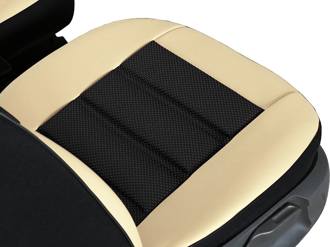 Dettaglio della seduta del coprisedile GT Ergonomic