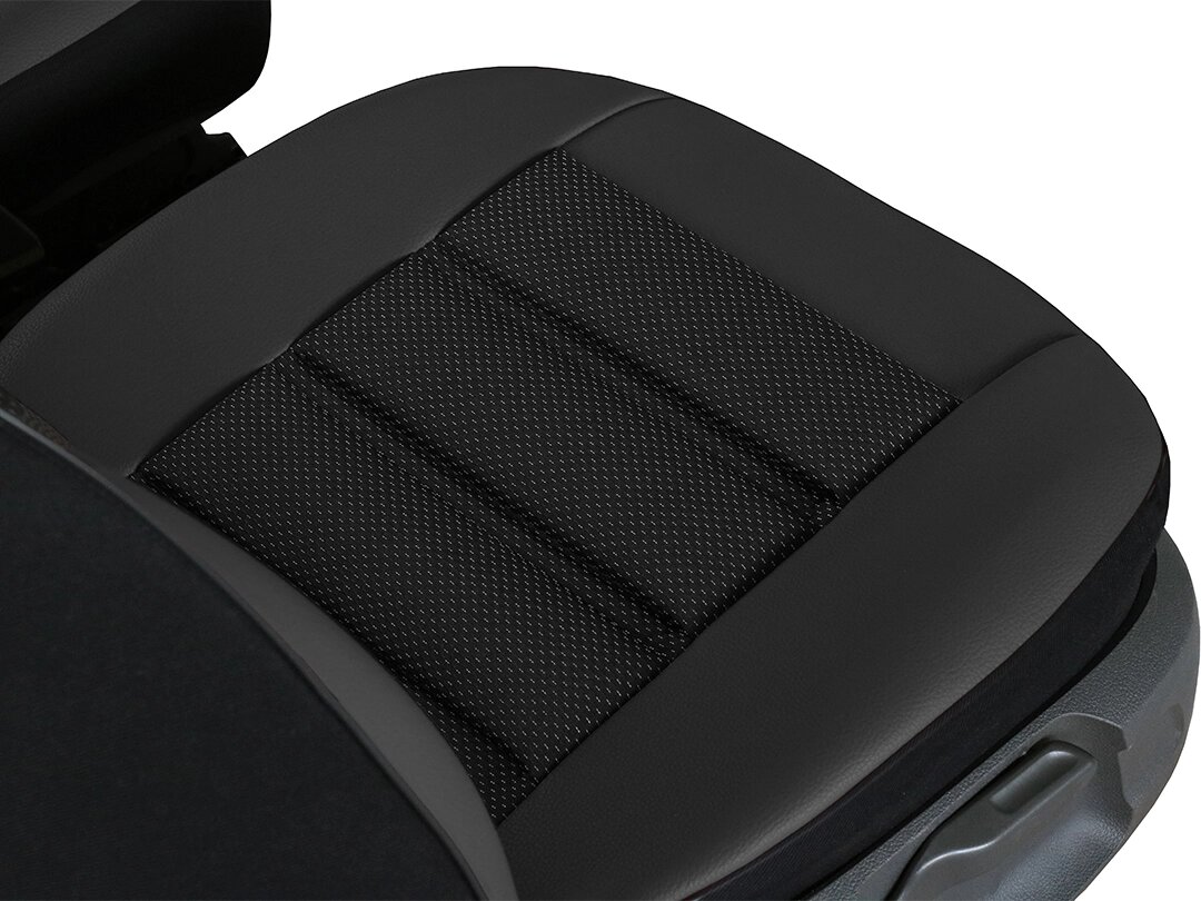 Dettaglio della seduta del coprisedile GT Ergonomic