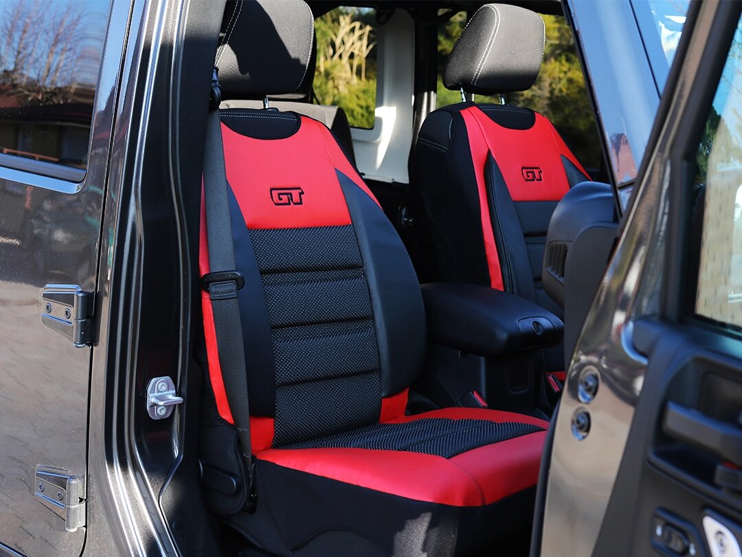 Coprisedile anteriore auto GT Ergonomic montato in auto